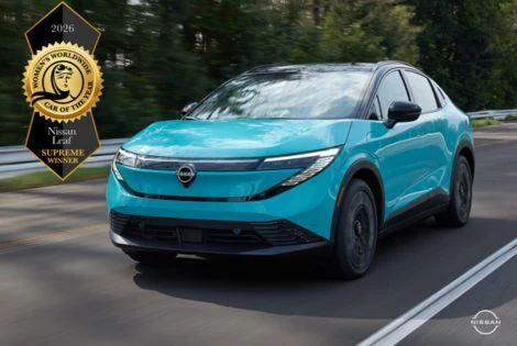 Electric excellence: All-New Nissan LEAF named 2026 Supreme Winner by Women’s Worldwide Car of the Year